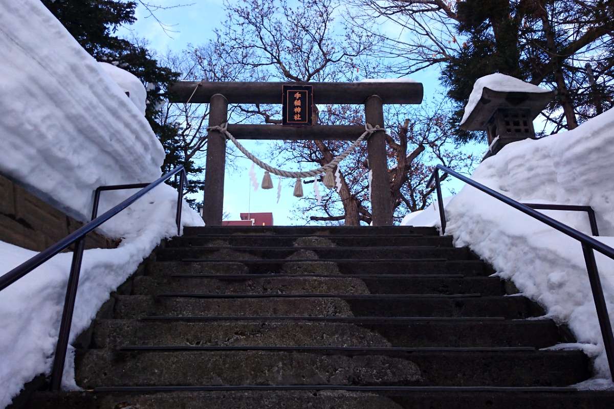 裏参道も凄いパワーです。｜⛩手稲神社｜北海道札幌市手稲区 - 八百万の神