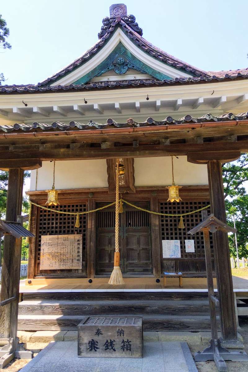 鶴岡護國神社拝殿 鶴岡護国神社 山形県鶴岡市 八百万の神