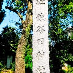 佐谷田神社社標(投稿日:2016年7月11日) 写真
