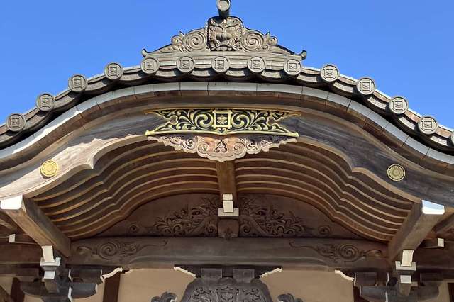 上棟銭　越後長久山本成寺　根本道場 上棟銭 越後長久山本成寺 根本道場上棟式記念☆題目絵銭／南無