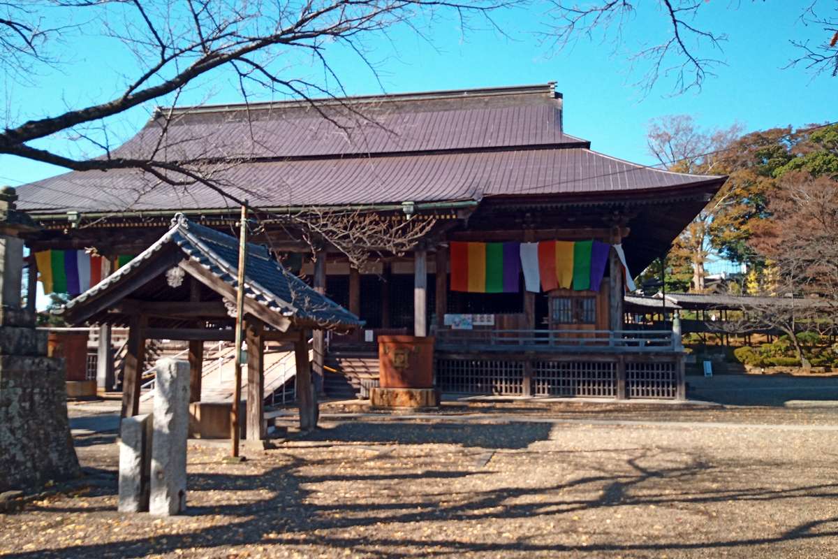 お寺の本堂｜卍正中山 法華経寺｜千葉県市川市 八百万の神