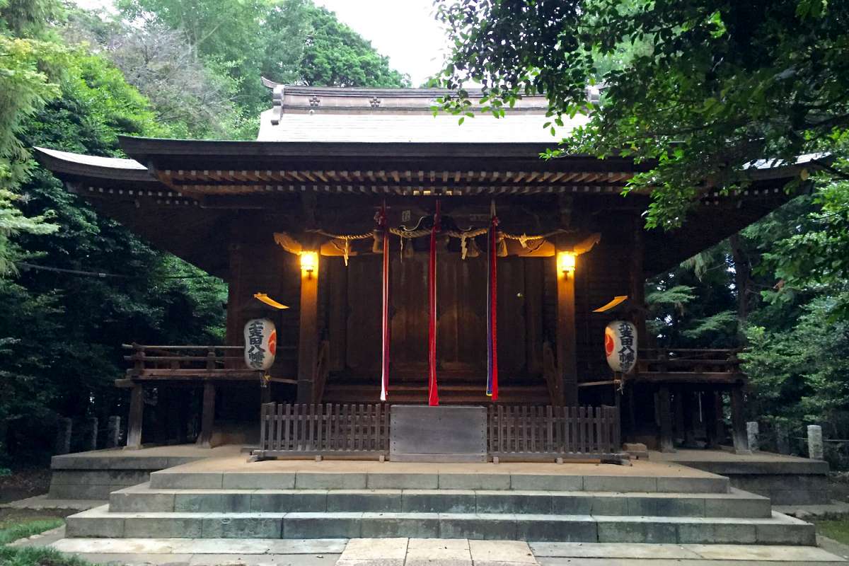 土支田八幡宮の社殿｜⛩土支田八幡宮｜東京都練馬区 八百万の神