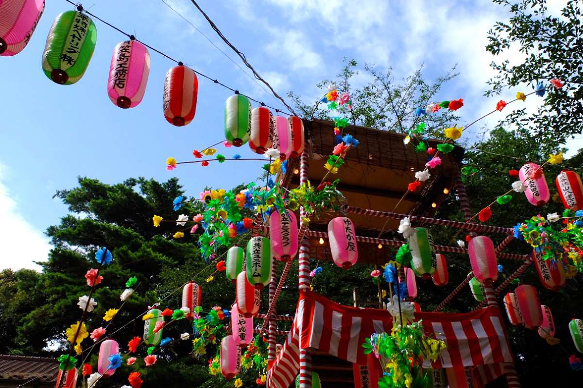 土支田八幡の盆踊り大会｜⛩土支田八幡宮｜東京都練馬区 八百万の神