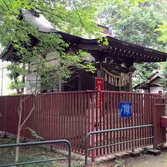 上宮稲荷神社の社殿(投稿日:2016年6月24日) 写真