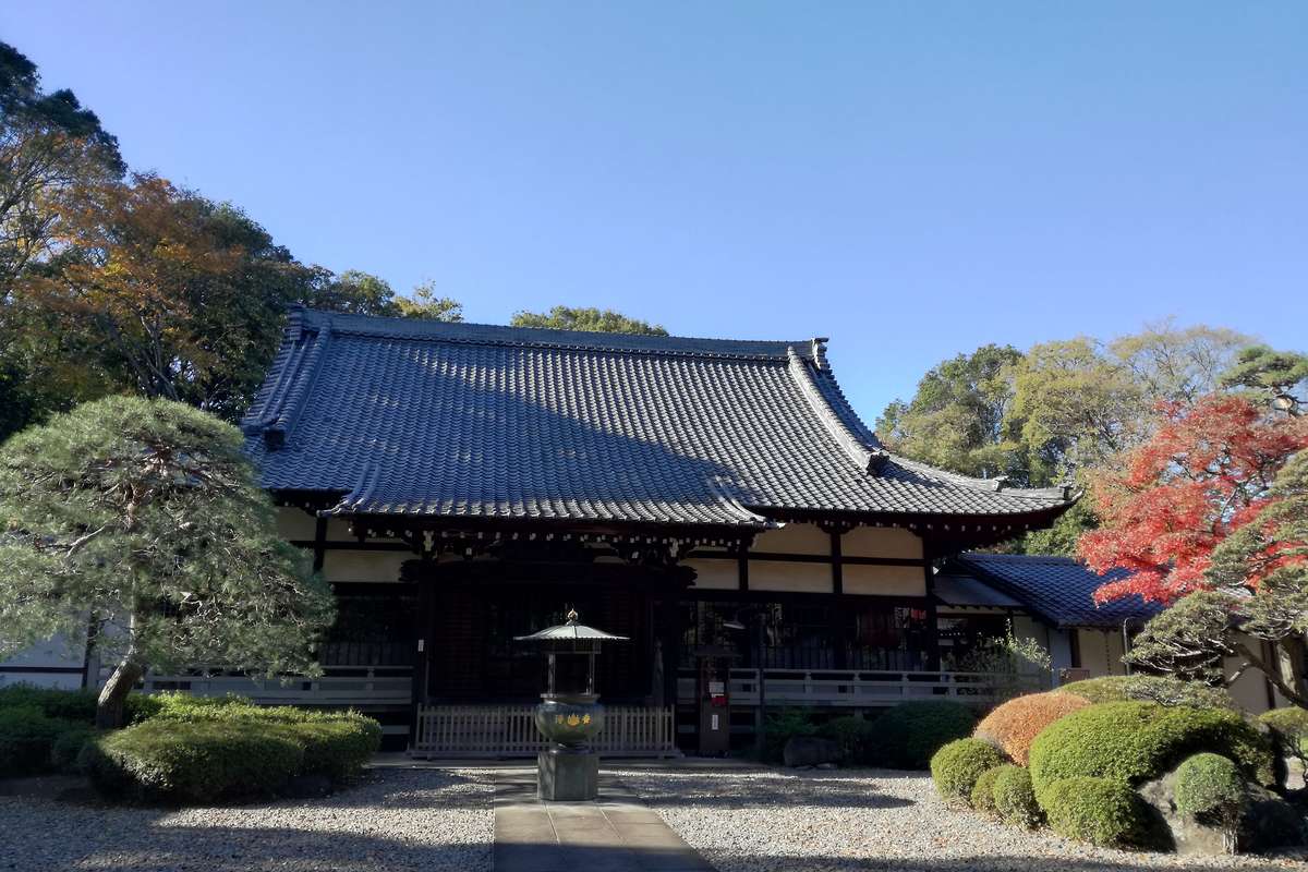 勝光院の本堂｜卍延命山 勝光院｜東京都世田谷区 八百万の神