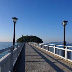 八百富神社前の橋(投稿日:2017年11月6日) 写真