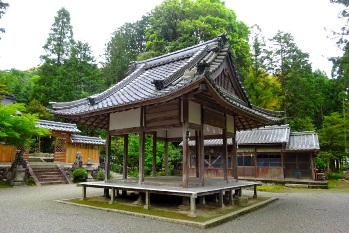 土山町大野地区・日野町上駒月・下駒月ルート｜⛩日枝神社｜滋賀県蒲生郡日野町 八百万の神