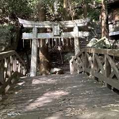 竜王狭キャンプ村の入り口に鳥居が有ります(投稿日:2024年5月21日) 写真