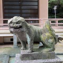 奈良尾神社 狛犬2(投稿日:2024年8月2日) 写真